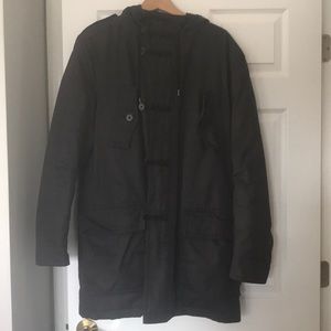 Theory — Men’s down grey coat